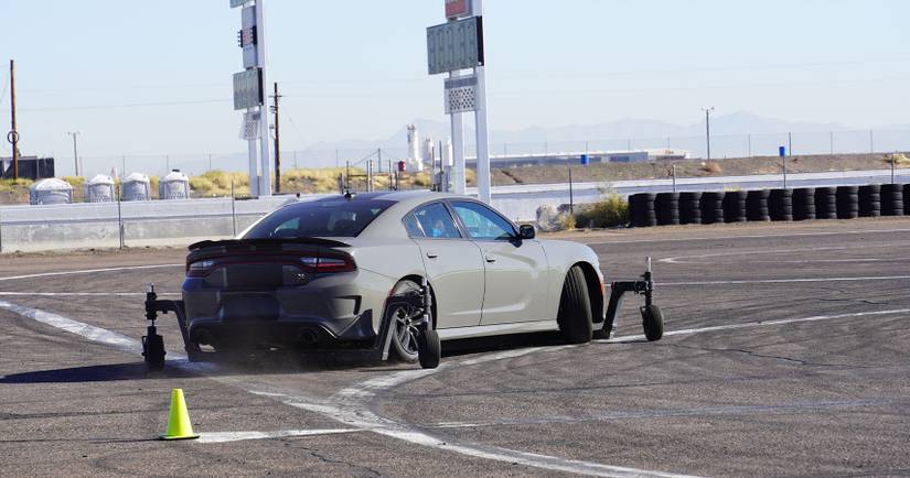 A Full Day Drag Racing Dodge Demons At Radford Racing School