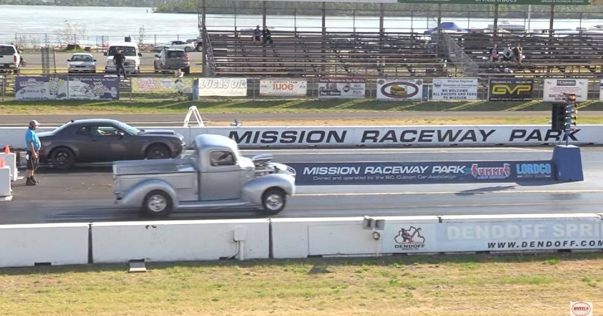 Dodge Demon Drag Races Heavily Modified Pickup: It's More Competitive ...