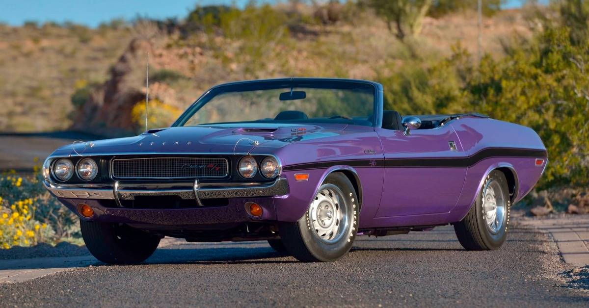 Here's An In-Depth Look At The 1970 Dodge Challenger R/T Convertible