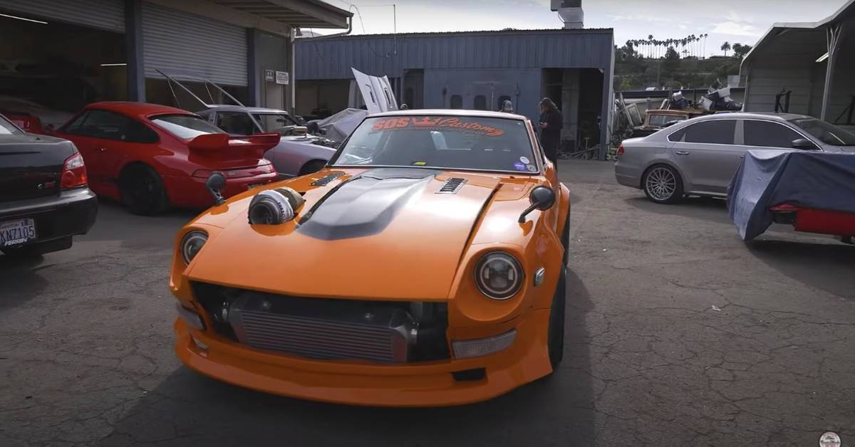 1972 Datsun 240Z Combines Two Worlds: American Muscle And JDM