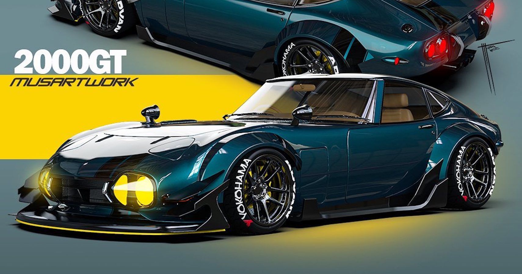 Insanely Hot: This Is What A Toyota 2000GT Could Look Like Today