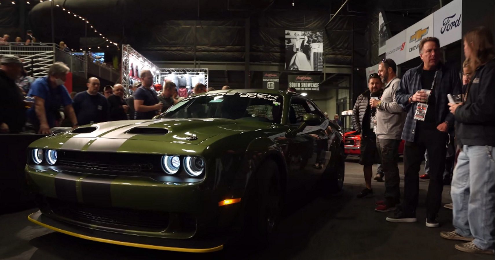 Dennis Collins' Dodge Challenger Super Stock Sets World Record At Barrett-Jackson