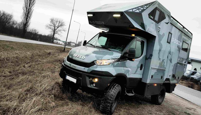 The XPro One Overland Is A Badass Military-Inspired RV