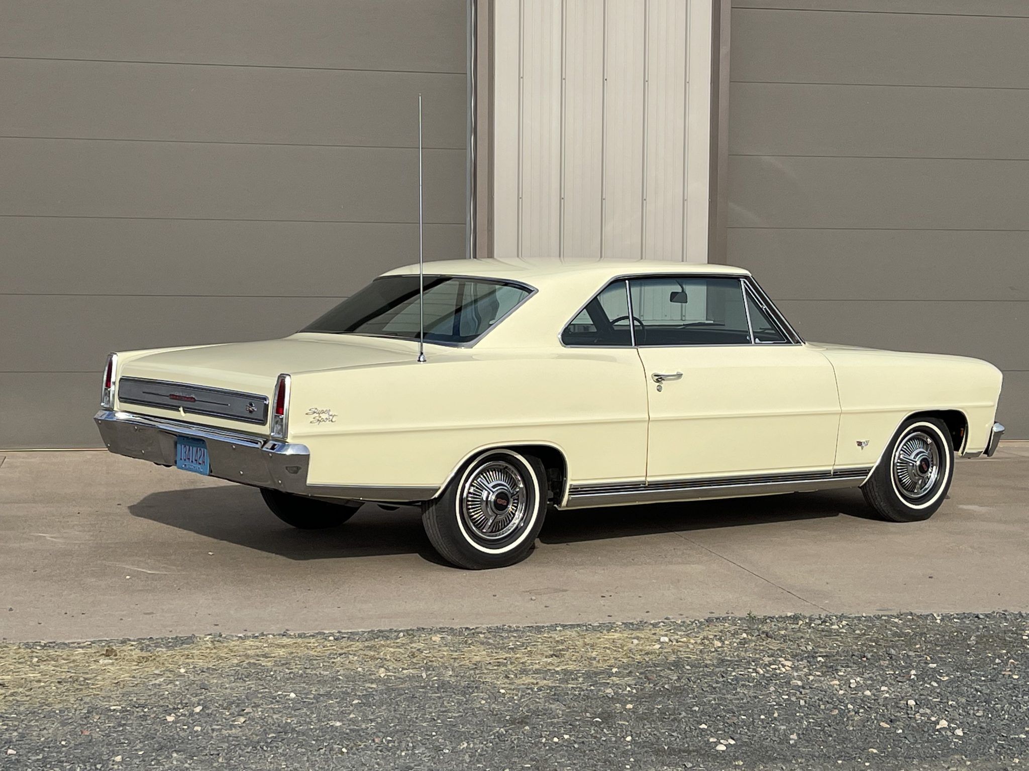 Yellow 1966-1967 Chevrolet Nova (Second Generation)