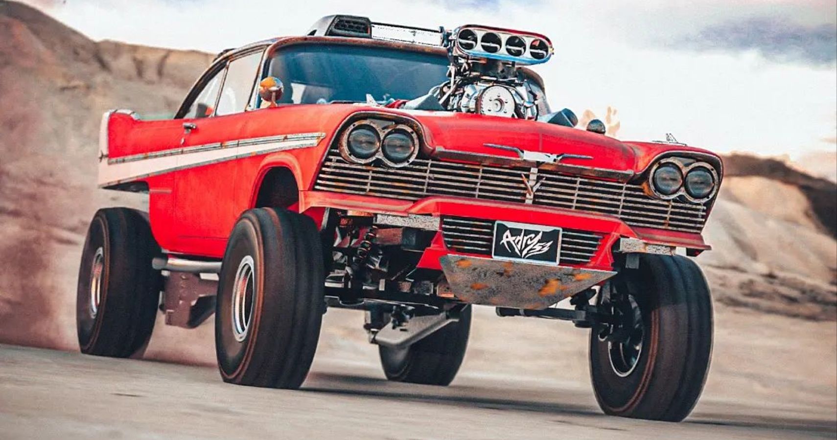 This 1958 Plymouth Fury Transforms Into A Big Ass Monster This 1958 Plymouth Fury Transforms Into A Big Ass Monster