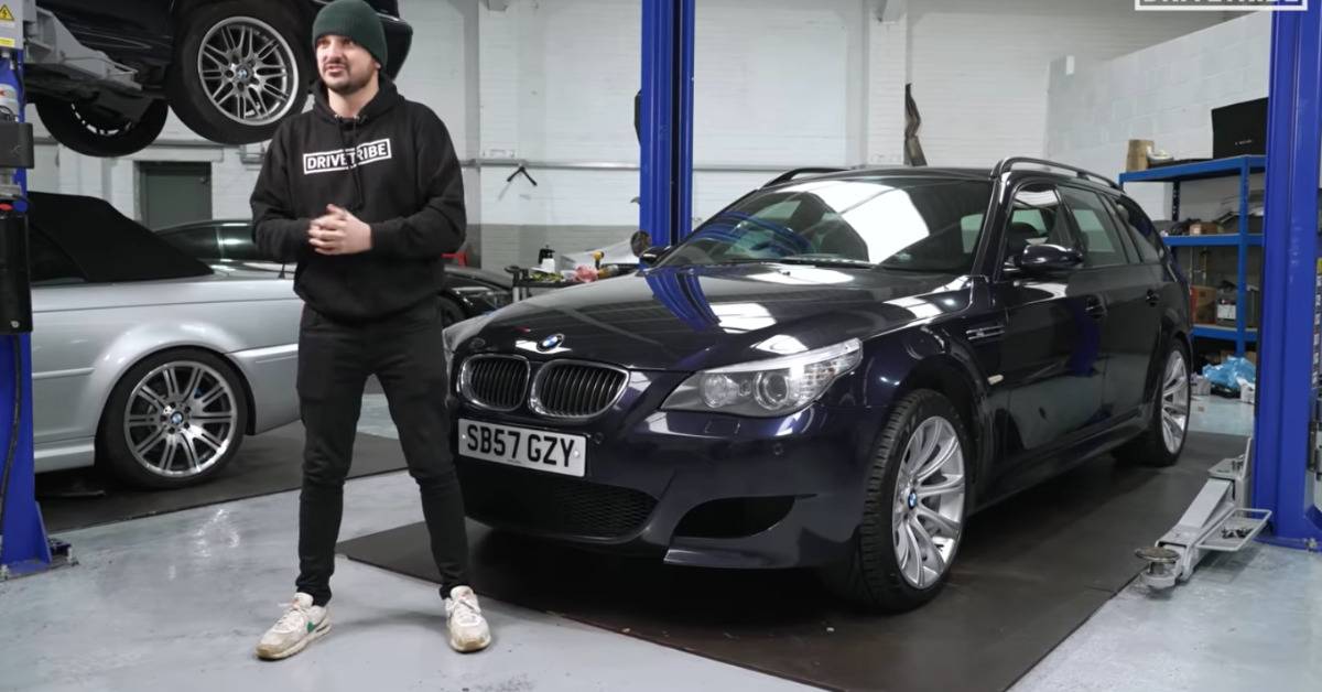 Watch DriveTribe's Ailing V10-Powered M5 Wagon Get Some Much-Needed TLC