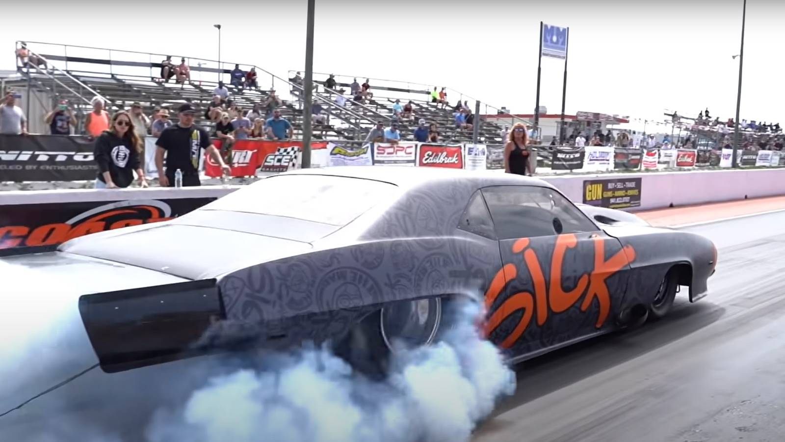 Watch This 1969 Chevrolet Camaro With 3,000-HP Take On A 1955 Chevrolet