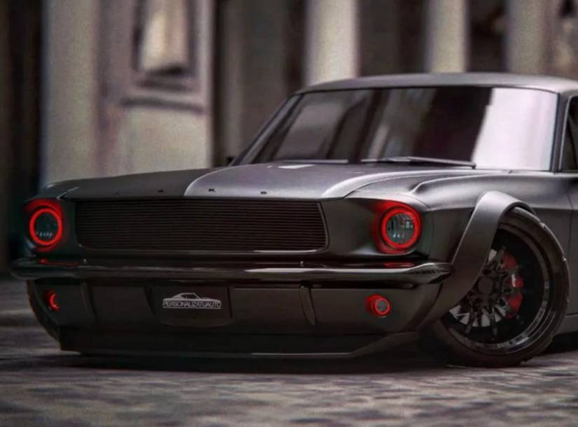 This Reimagined Ford Mustang Gains Muscle In All The Right Places
