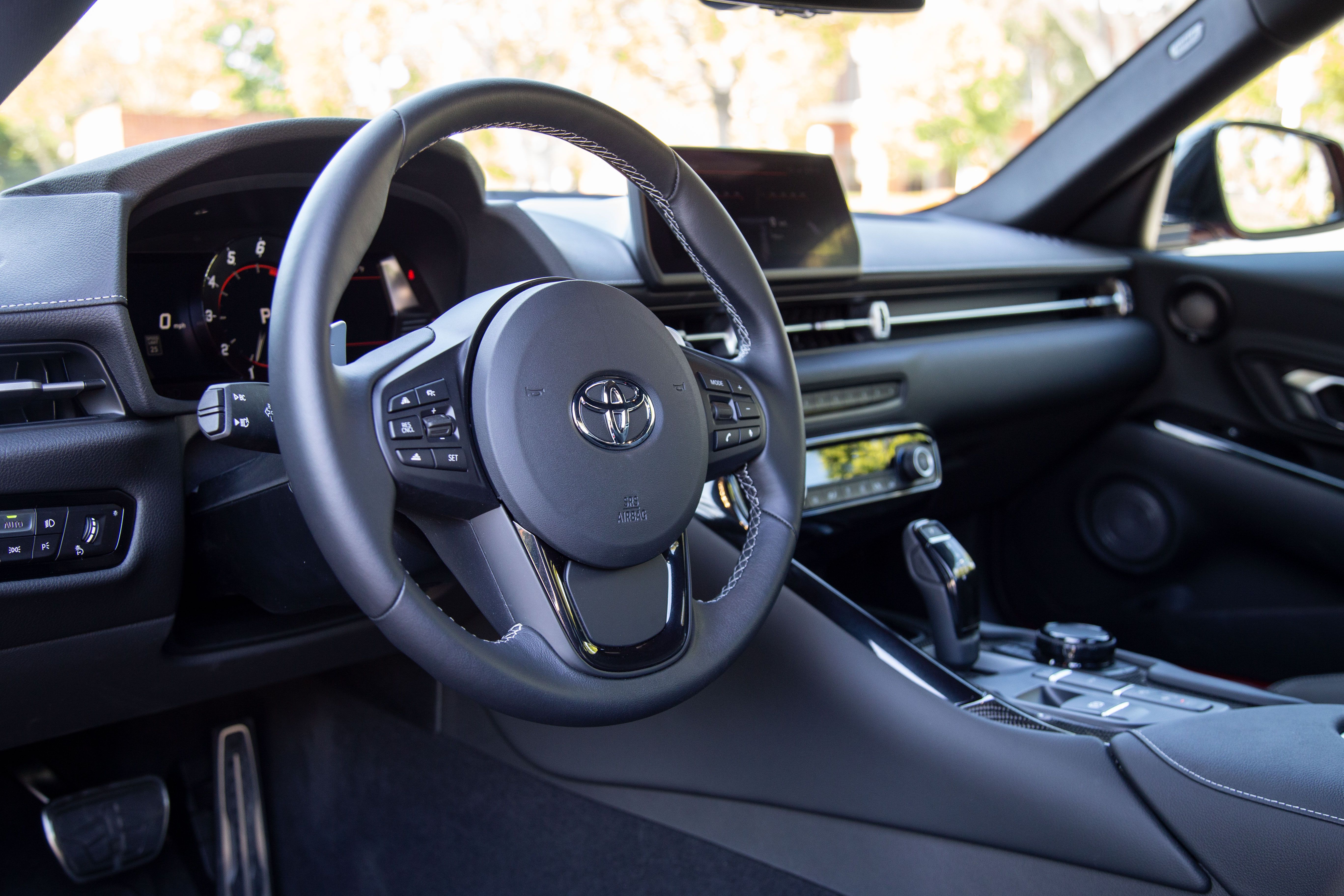 2022 Toyota GR Supra 3.0 Premium Steering Wheel 