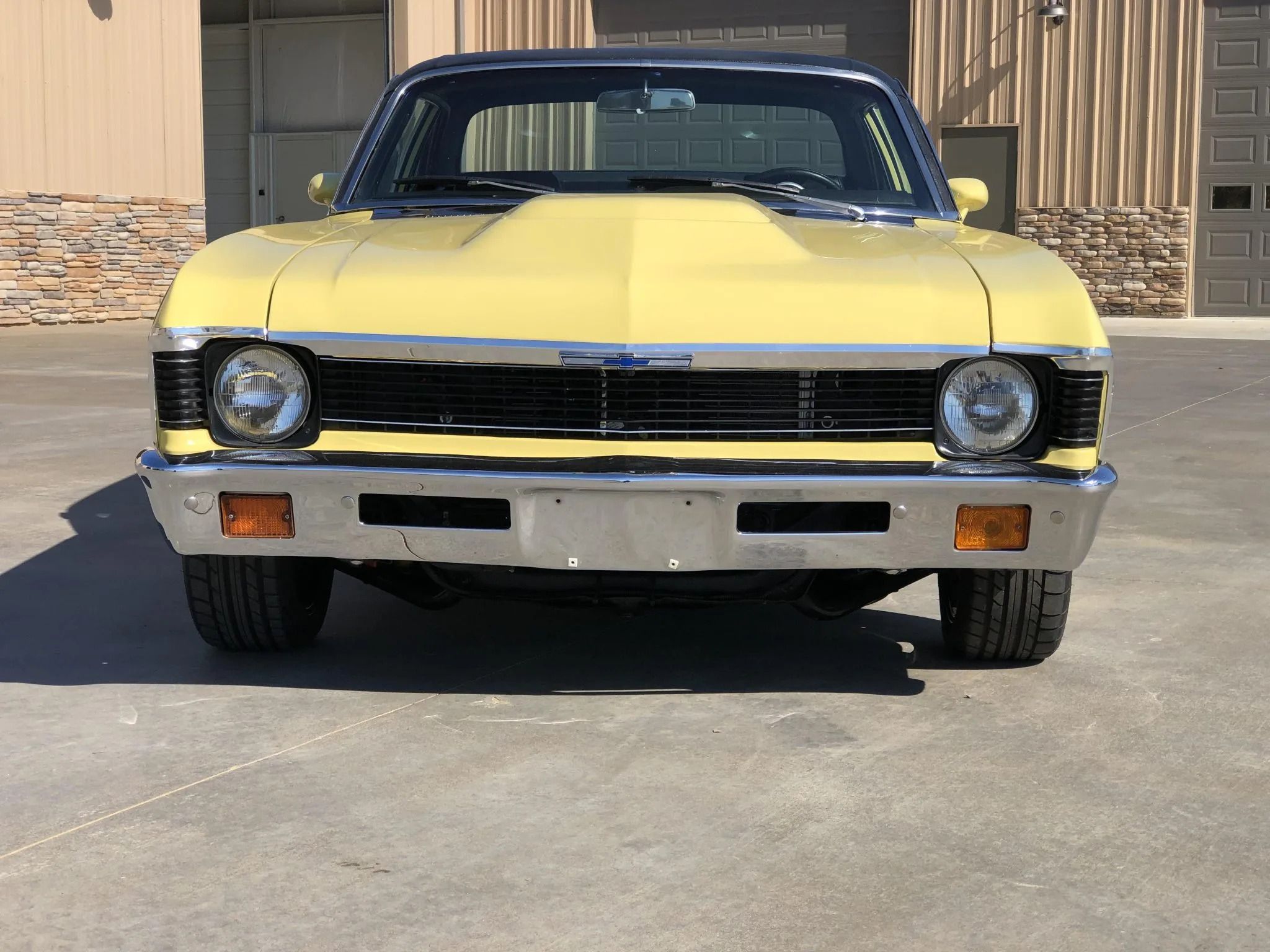 Yellow 1968-1974 Chevrolet Nova (Third Generation)