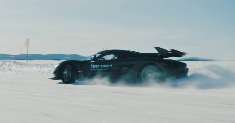 Introducing The Ultimate Snowmobile: The Koenigsegg Jesko