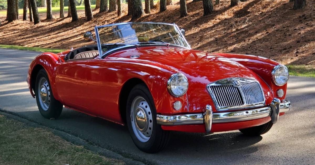 Classic British Sports Car: A Look Back At The MG MGA