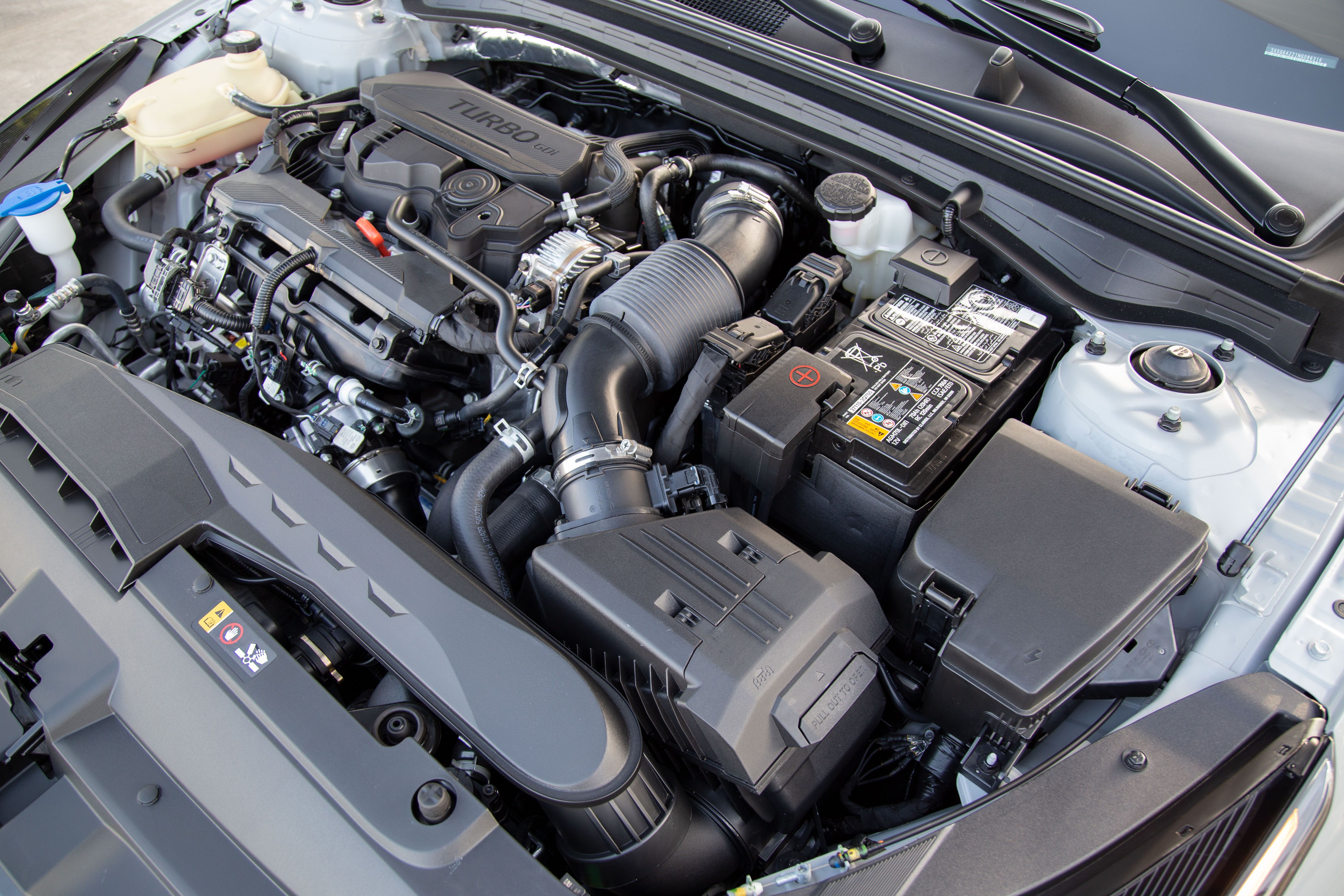 2022 Kia K5 GT-Line AWD Engine Compartment