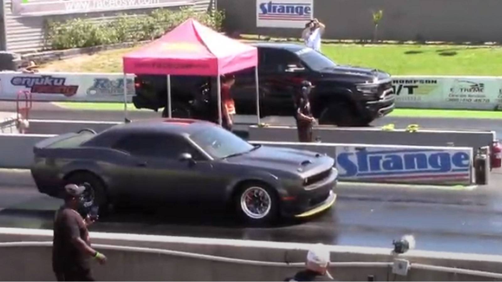Drag Race Pits RAM TRX Against 