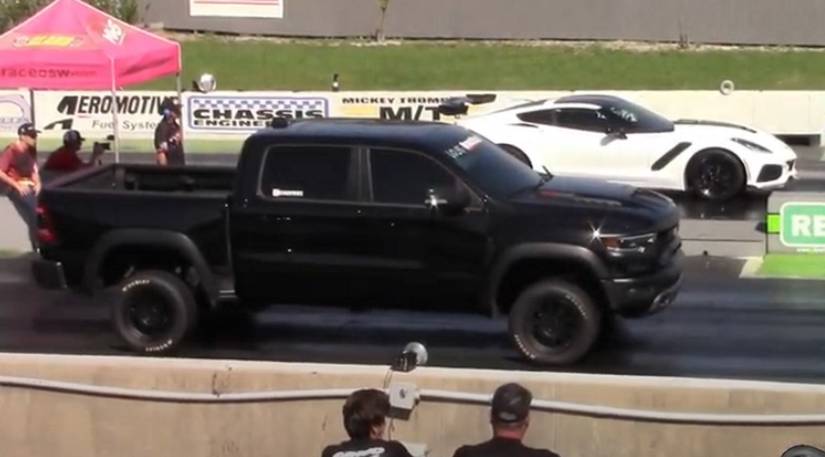 Drag Race Pits RAM TRX Against 