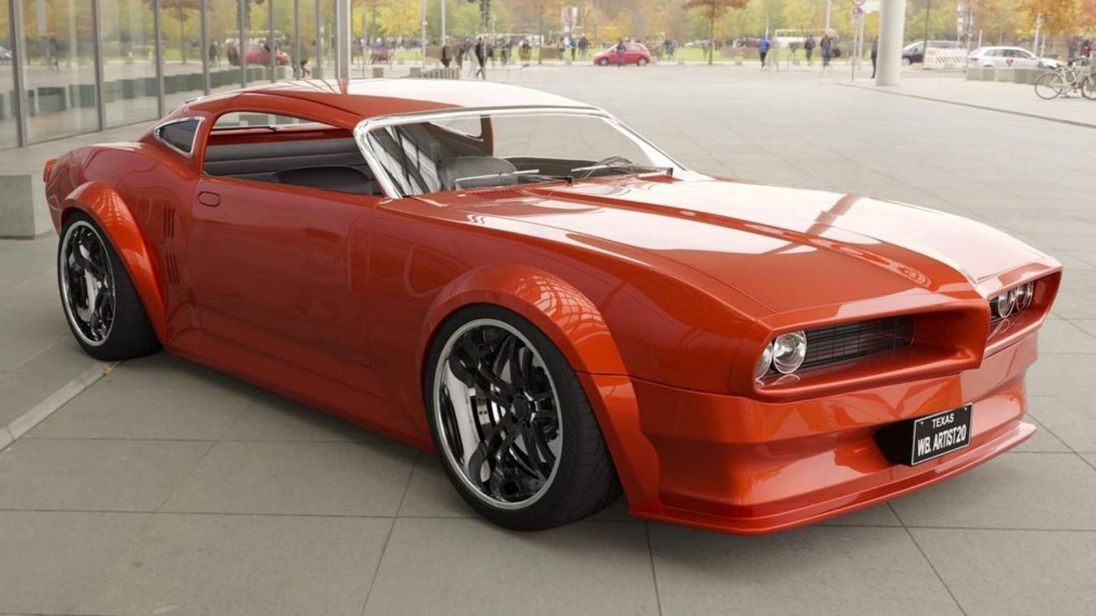 Flexing A Lot Of Muscle With This Stunning 1968 Pontiac Firebird Render