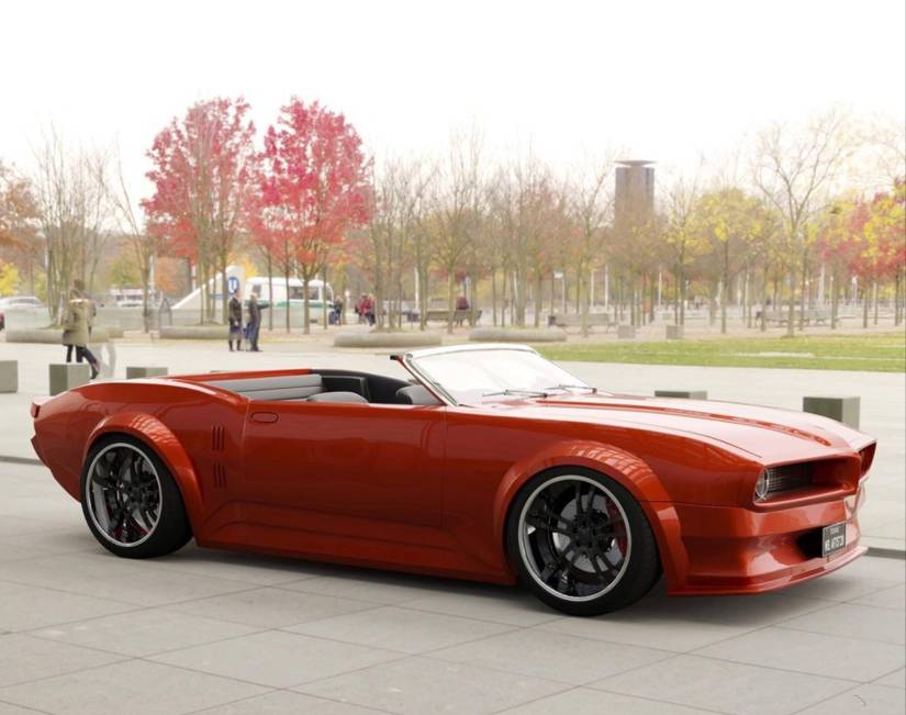 Flexing A Lot Of Muscle With This Stunning 1968 Pontiac Firebird Render