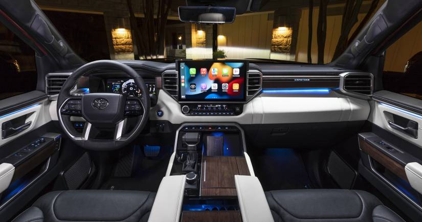 2023 Toyota Tacoma interior view