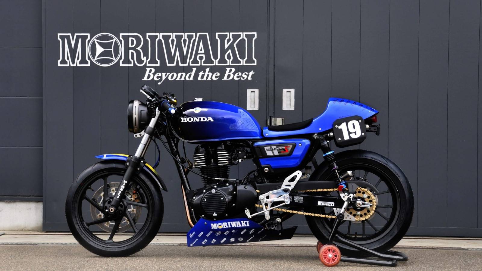 Moriwaki Engineering Transforms A Humble Honda GB350 Into A Track 