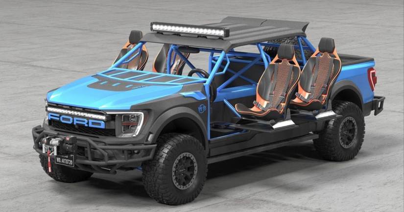 We Want And Need This Ford F-150 Dune Raptor In Our Lives