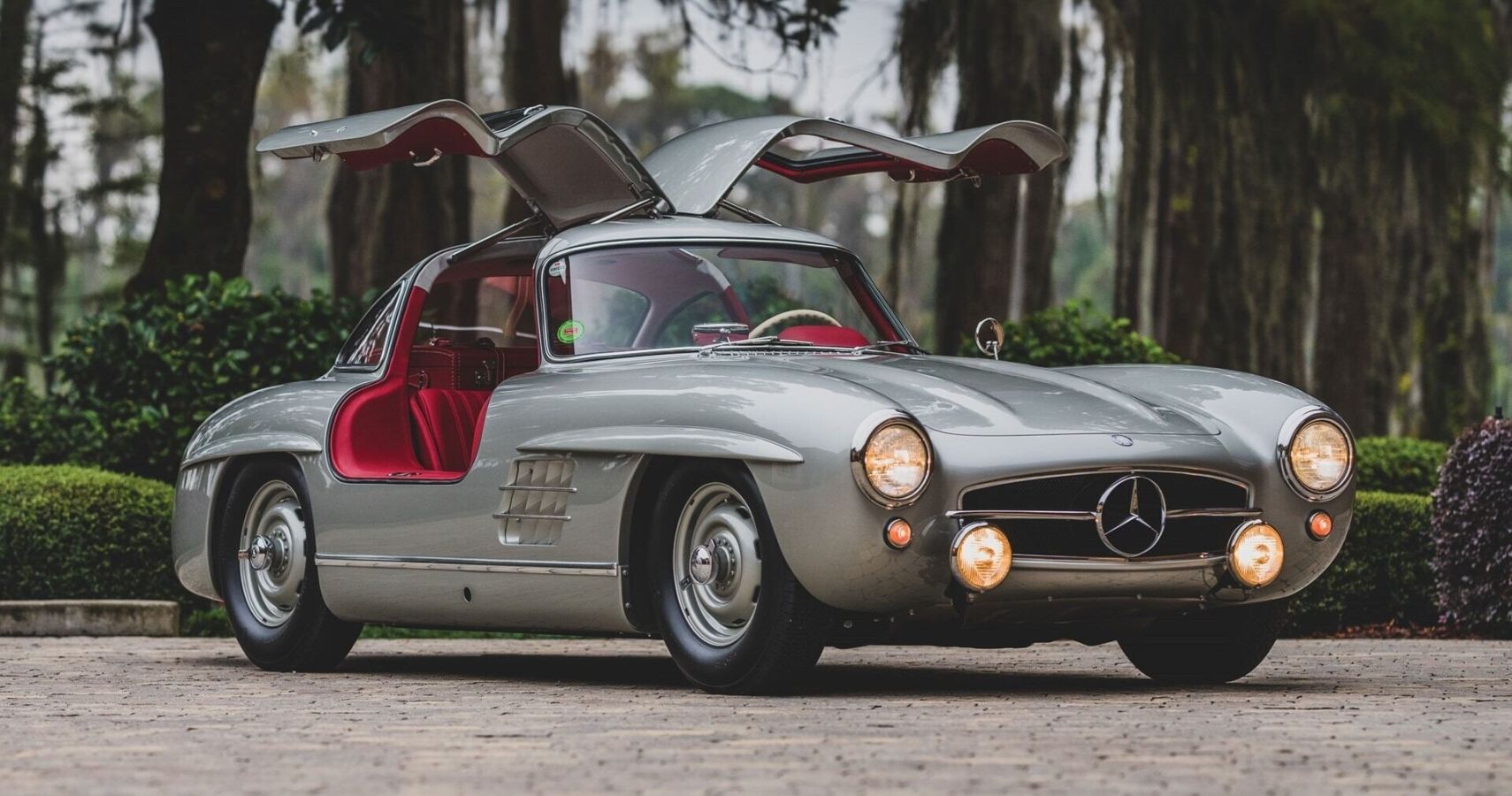 Rare 1955 Mercedes-Benz 300 SL Alloy Gullwing Up For Sale At