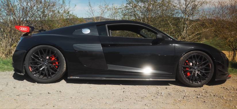 Straight Piped 700 HP Audi R8 V10 Takes On The Nurburgring
