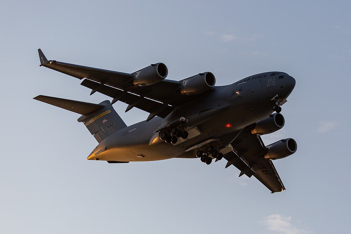 C-17 Globemaster III transport aircraft