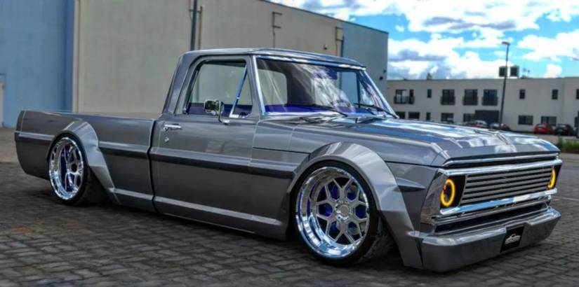 This Is A Seriously Wild Reimagining Of A Ford F-100 Pickup Truck