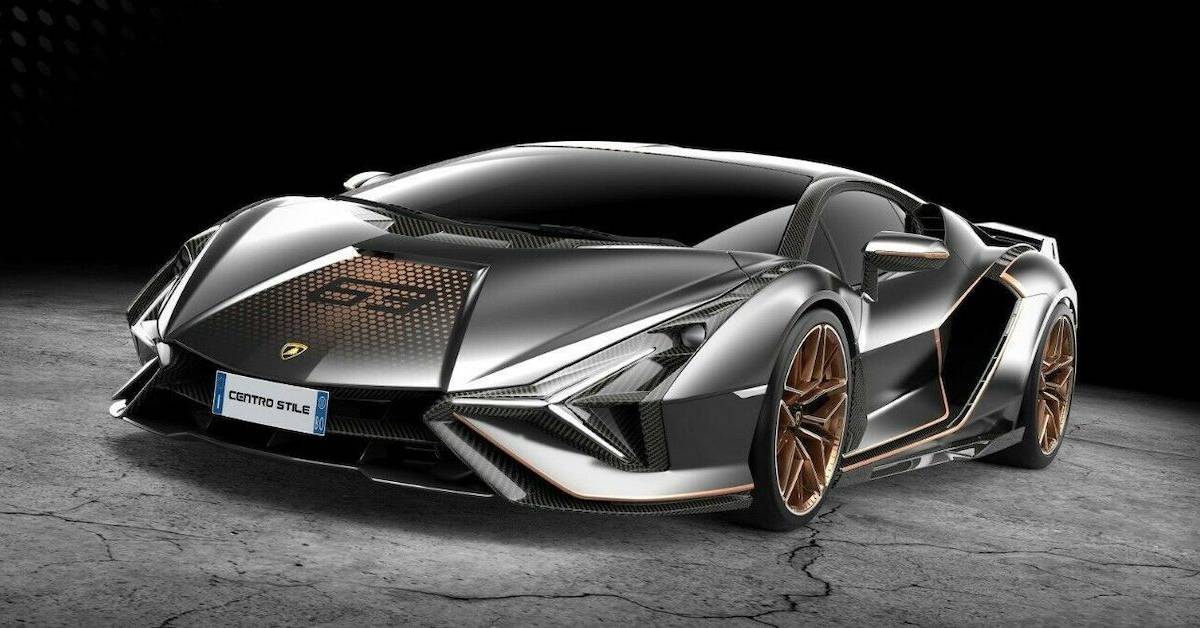 ランボルギーニ　Lamborghini Sian FKP 37 電動乗用車 For $3.5 Million, You Can Drive Home This Lamborghini Sian FKP 37
