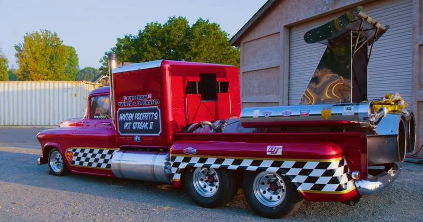 This 350-MPH Jet Powered Chevy Could Be The World’s Fastest Pickup Truck