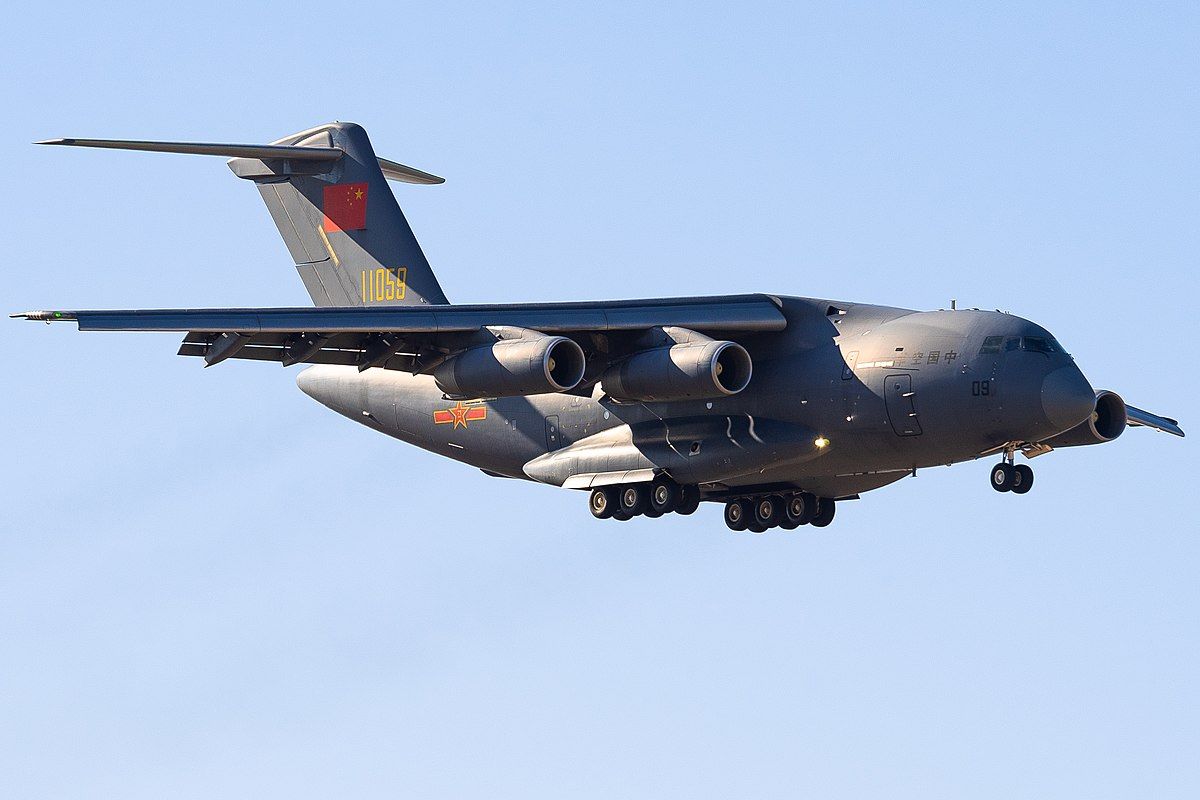 Y-20 transport aircraft