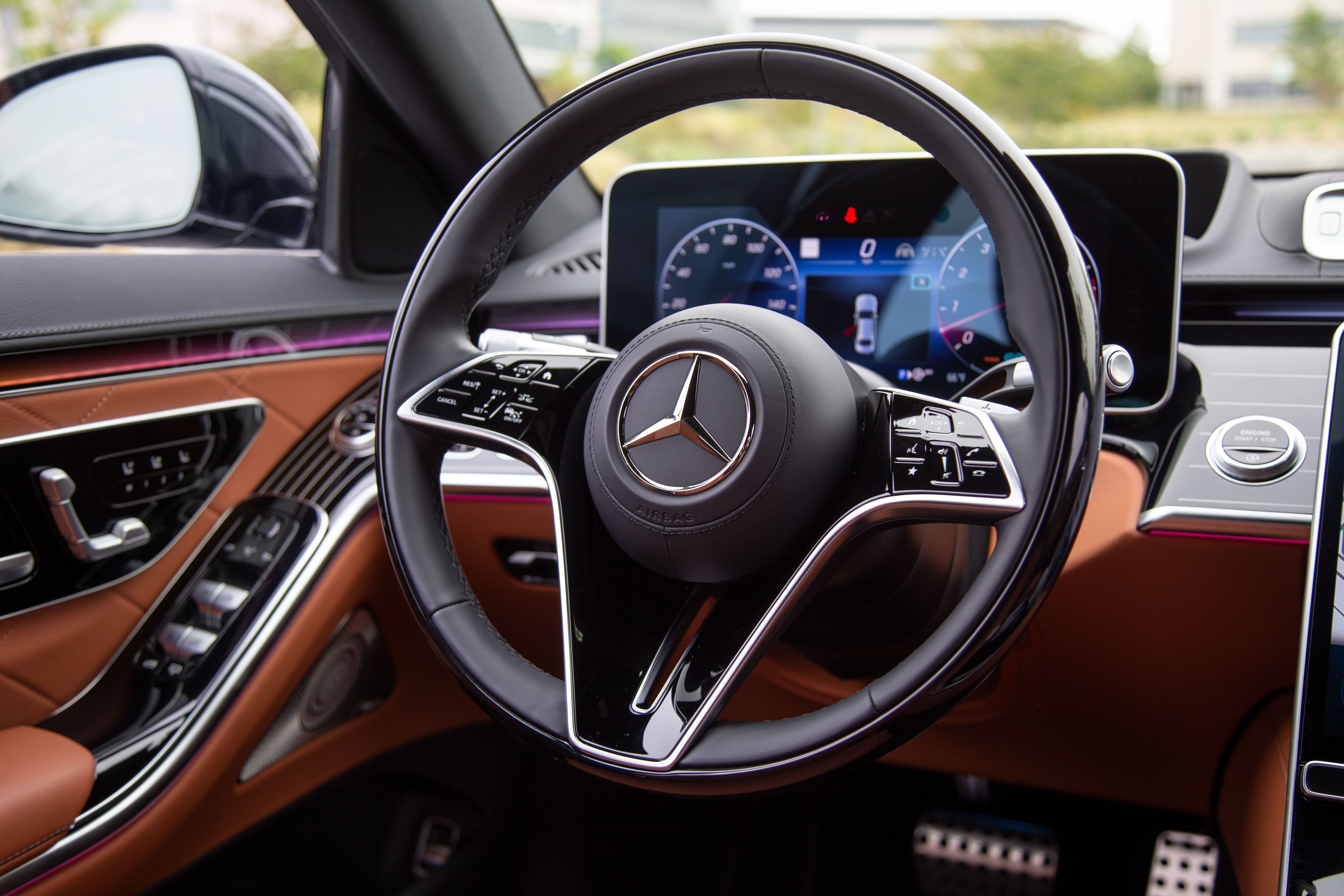 2022 Mercedes-Benz S500 4Matic Interior Steering Wheel