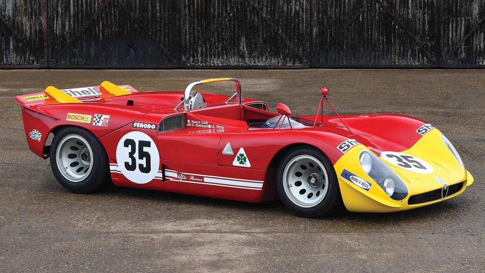 1969 Alfa Romeo Tipo 33/3 Sports Race Is Up For Auction