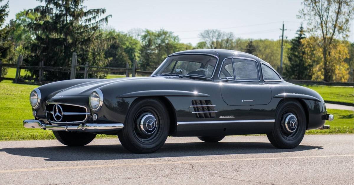 Western Models Mike Stephens - Prototype N°1 Plombiers Mercedes Benz Gullwing 1954
