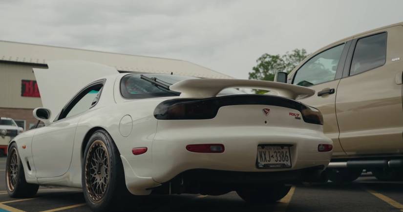 Mazda Rx 7 Rear Crazy Third Generation Mazda RX-7 On That Racing Channel