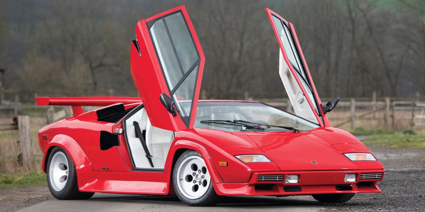 1984 Lamborghini Countach (Red) - Front