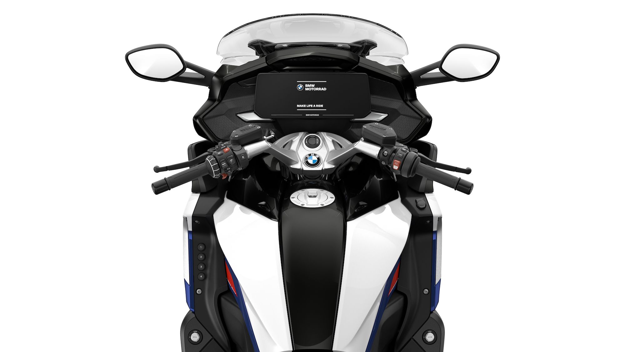 2022 BMW K 1600 GT rider's view