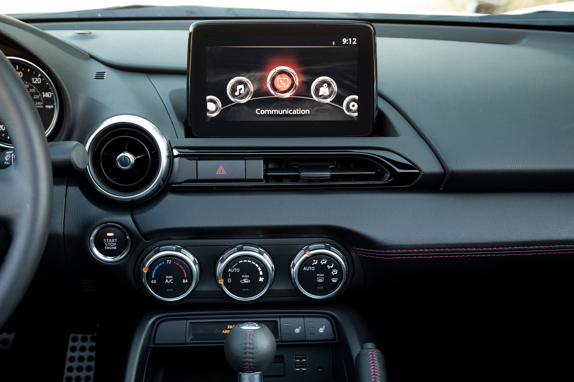 2022 Mazda Miata RF TFT Touchscreen