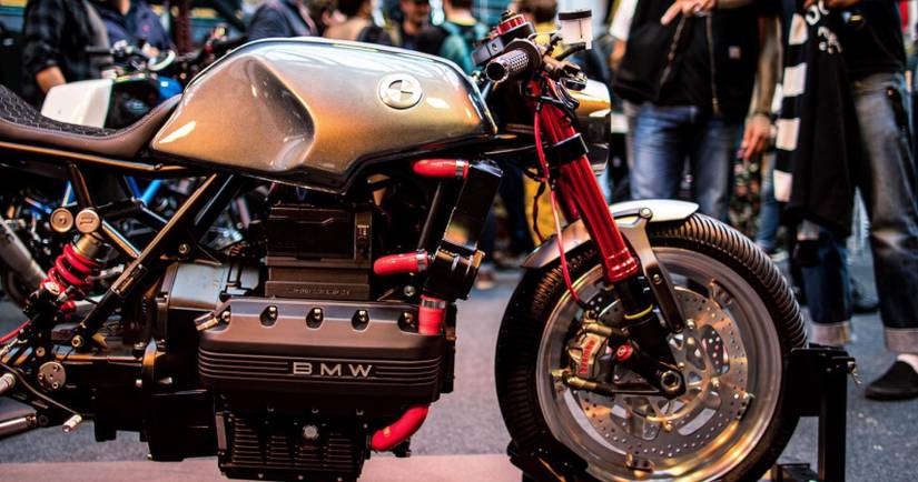 This Custom BMW K1100 RS Café Racer Loses Clothing, Goes Sharp And Savage