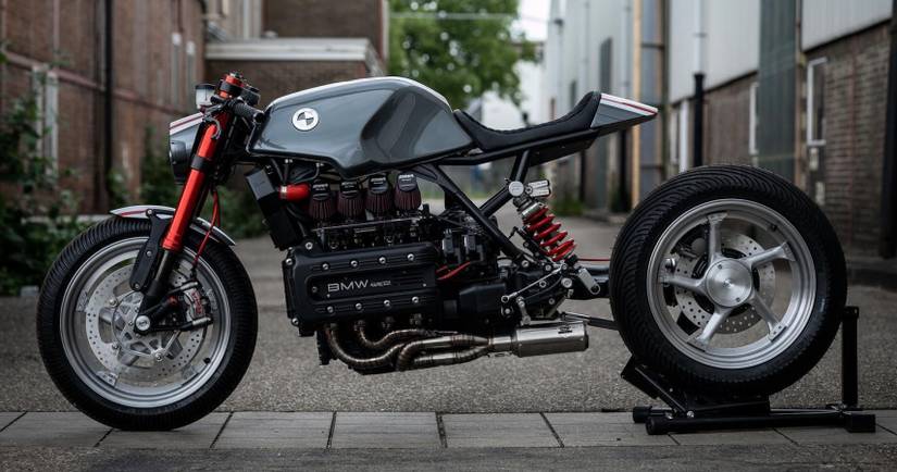 This Custom BMW K1100 RS Café Racer Loses Clothing, Goes Sharp And Savage