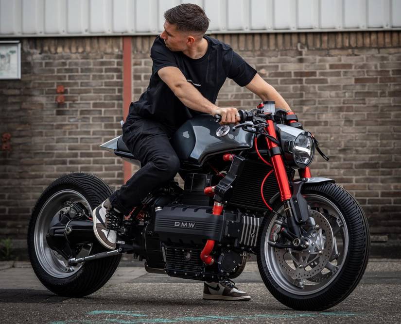 This Custom BMW K1100 RS Café Racer Loses Clothing, Goes Sharp And Savage
