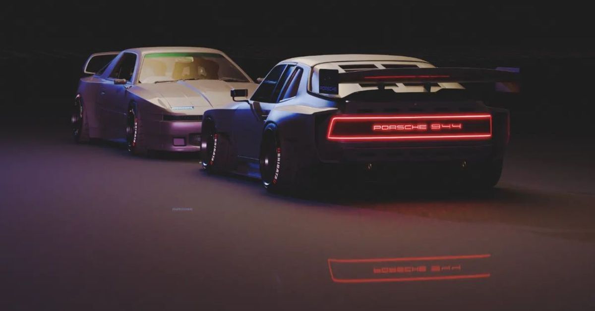 This Toyota Supra A70 And Porsche 944 Are Retro Brothers From
