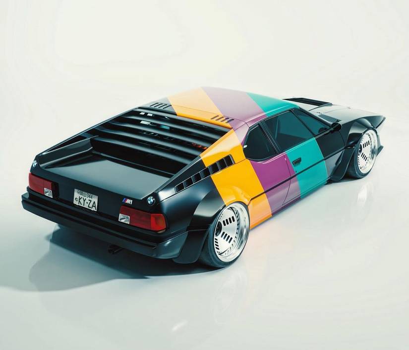 Stunning BMW M1 Is A Work Of Art On Huge Rotiform Wheels
