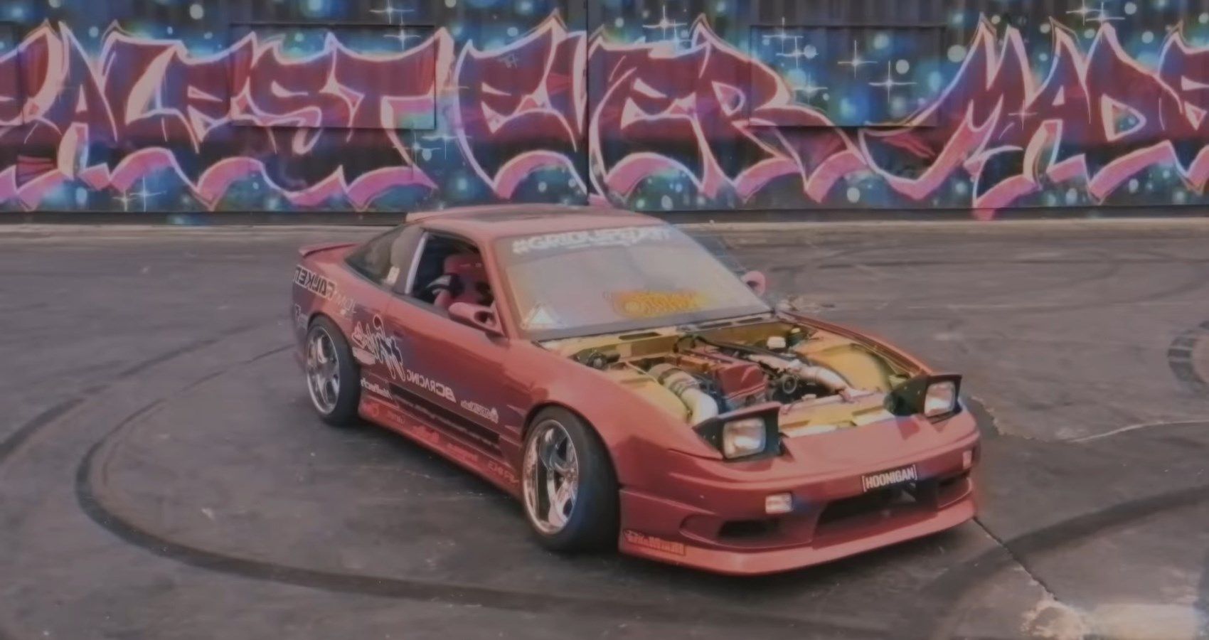 Hert's Honda K24 Swapped Nissan 240SX On Hoonigan