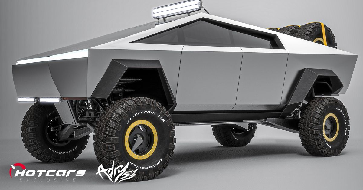 EXCLUSIVE: The Tesla Cybertruck Could Be An Unstoppable Offroad Machine