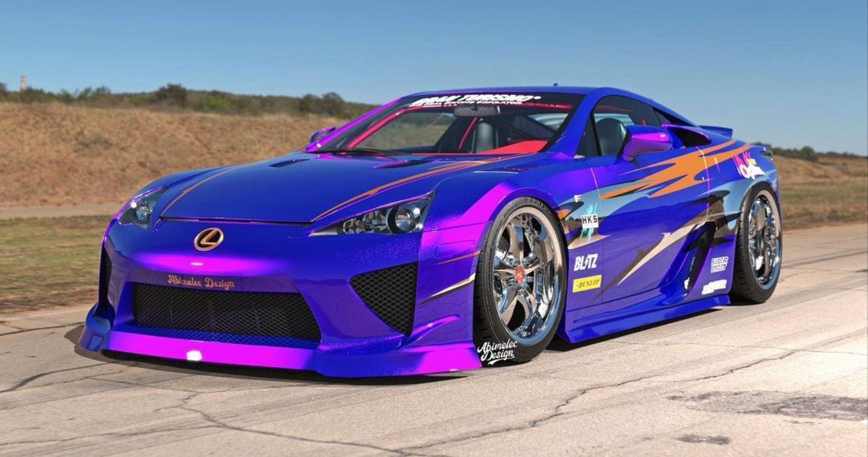 LEXUS　LFA This Might Be The Wildest Lexus LFA We Have Ever Seen