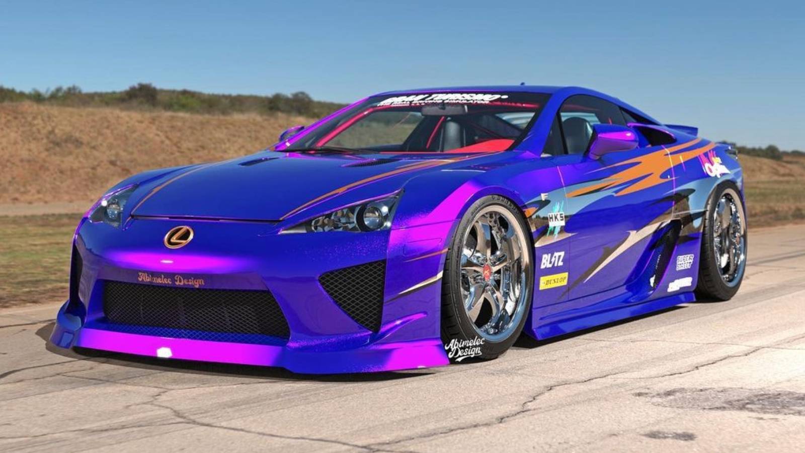 This Might Be The Wildest Lexus LFA We Have Ever Seen