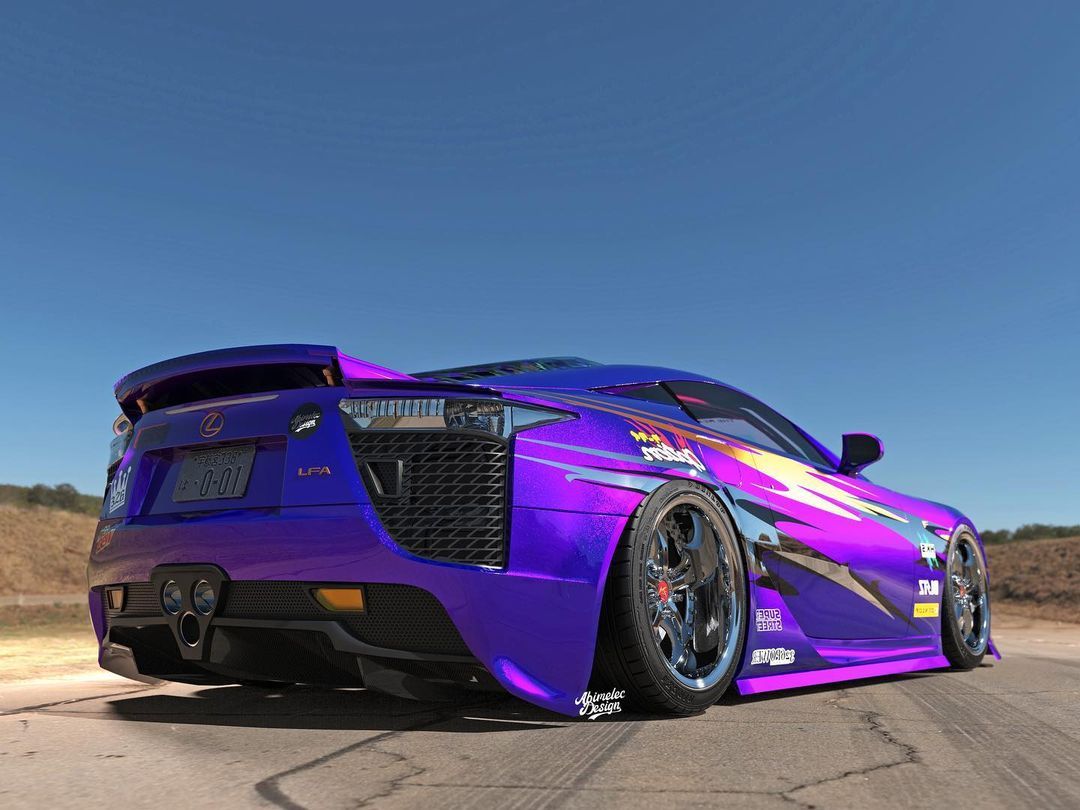 This Might Be The Wildest Lexus LFA We Have Ever Seen