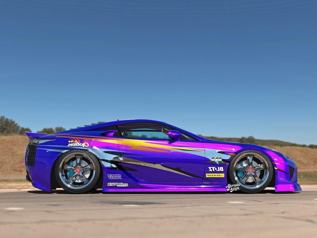 This Might Be The Wildest Lexus LFA We Have Ever Seen