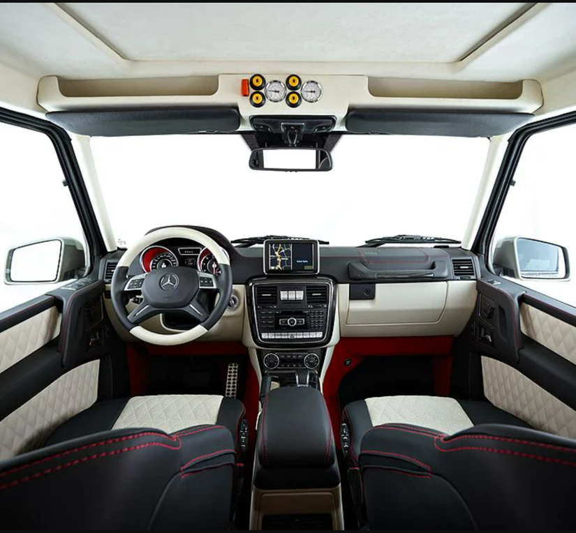 Check Out The Gorgeous Interior Of The Mercedes-Benz G 63 AMG 6X6